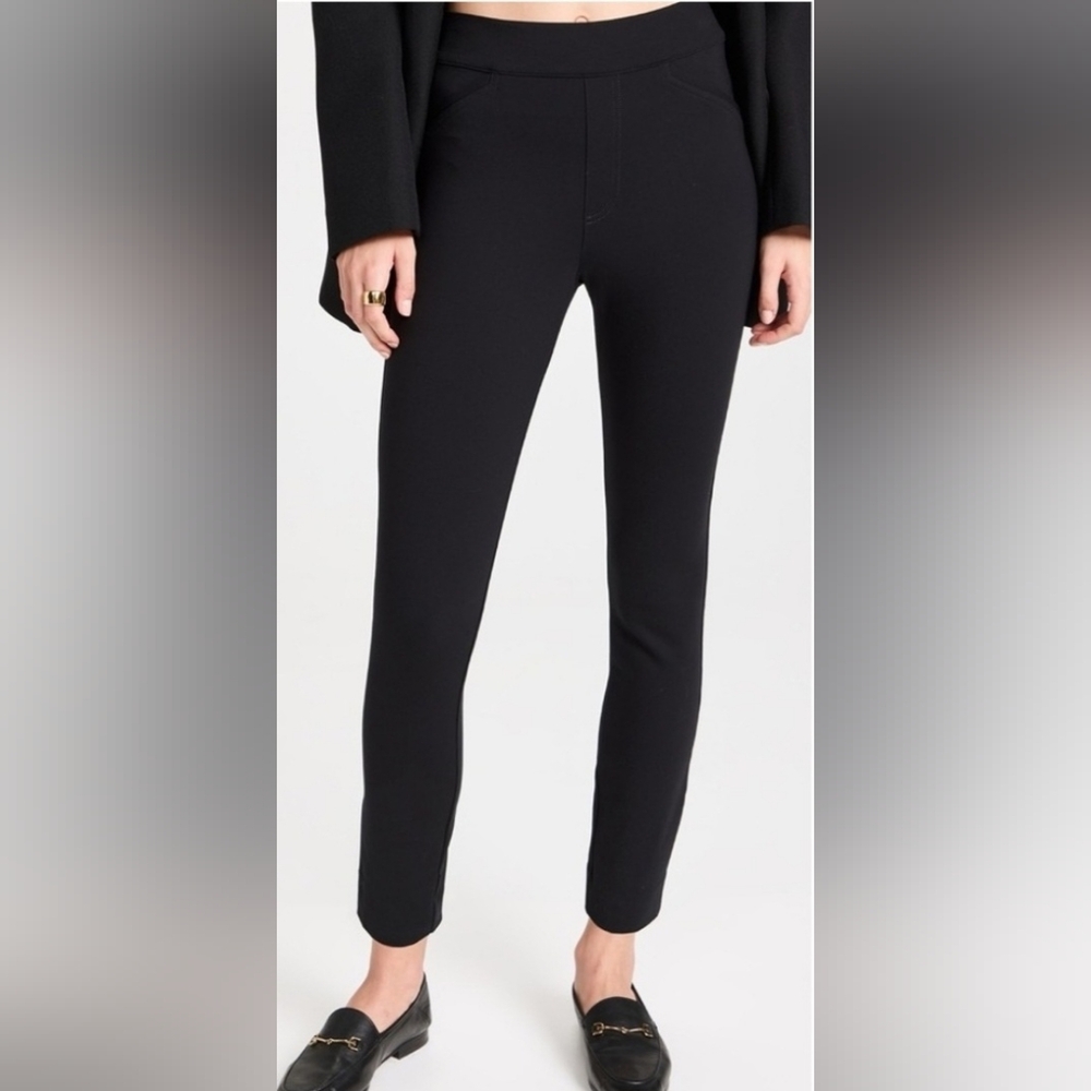 SPANXBackseam Ankle Ponte Pants in Black Size L - Picture 2 of 8